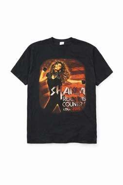 Shania Twain Rock This Country Tour 2015 Concert T-Shirt Size Large